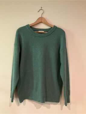 Z Supply Eucalyptus Crewneck Alpaca Wool Blend Sweater M